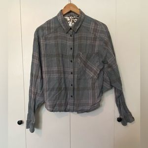 Free People Plaid Shirt